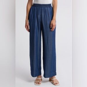 DR2 by Daniel Rainn Pull-On Dark Blue Wide Leg Pants Size XL EUC